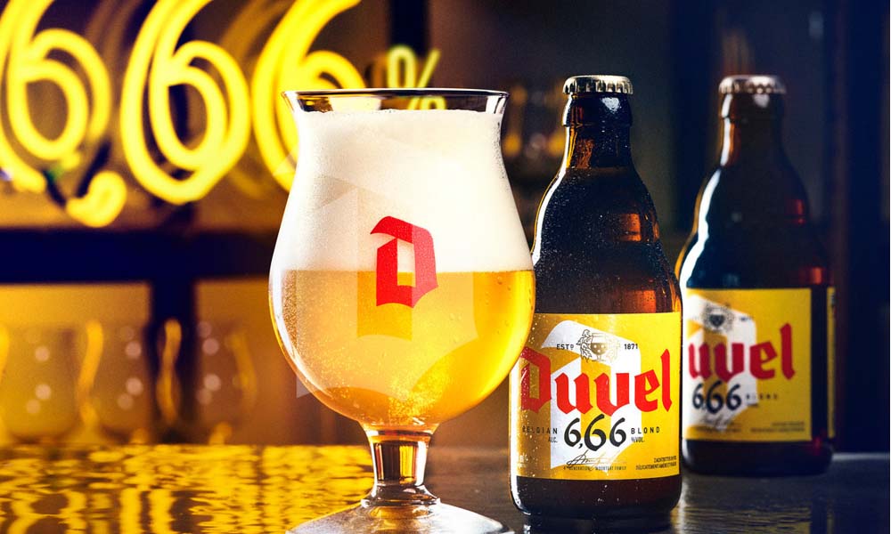 Drafted Duvel 666 beer only available in Barbaros Restaurant in Tay Ho, Hanoi, Vietnam.