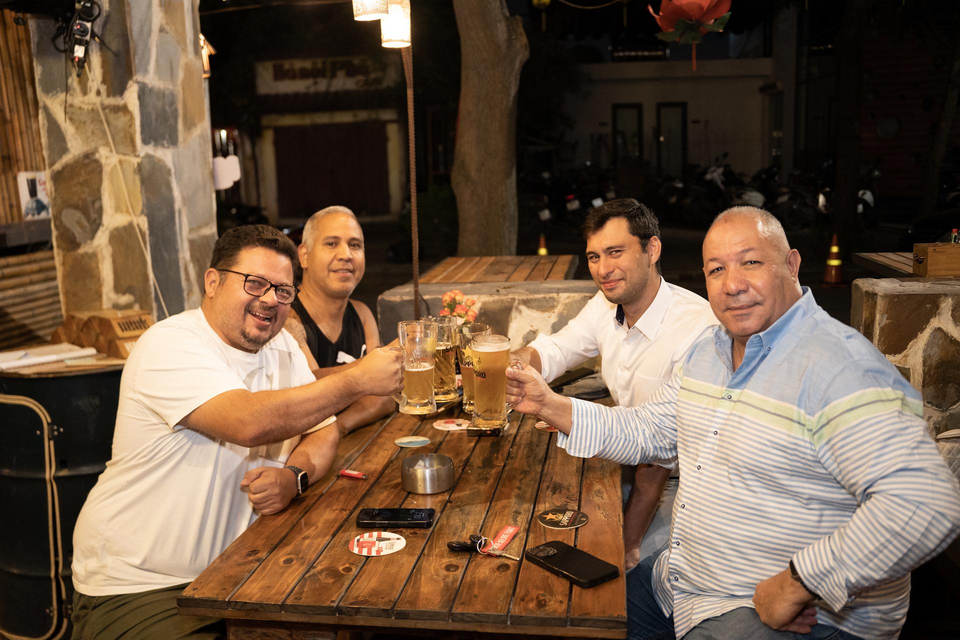 Barbaros Restaurant Second Anniversary Party in Tay Ho, Hanoi.