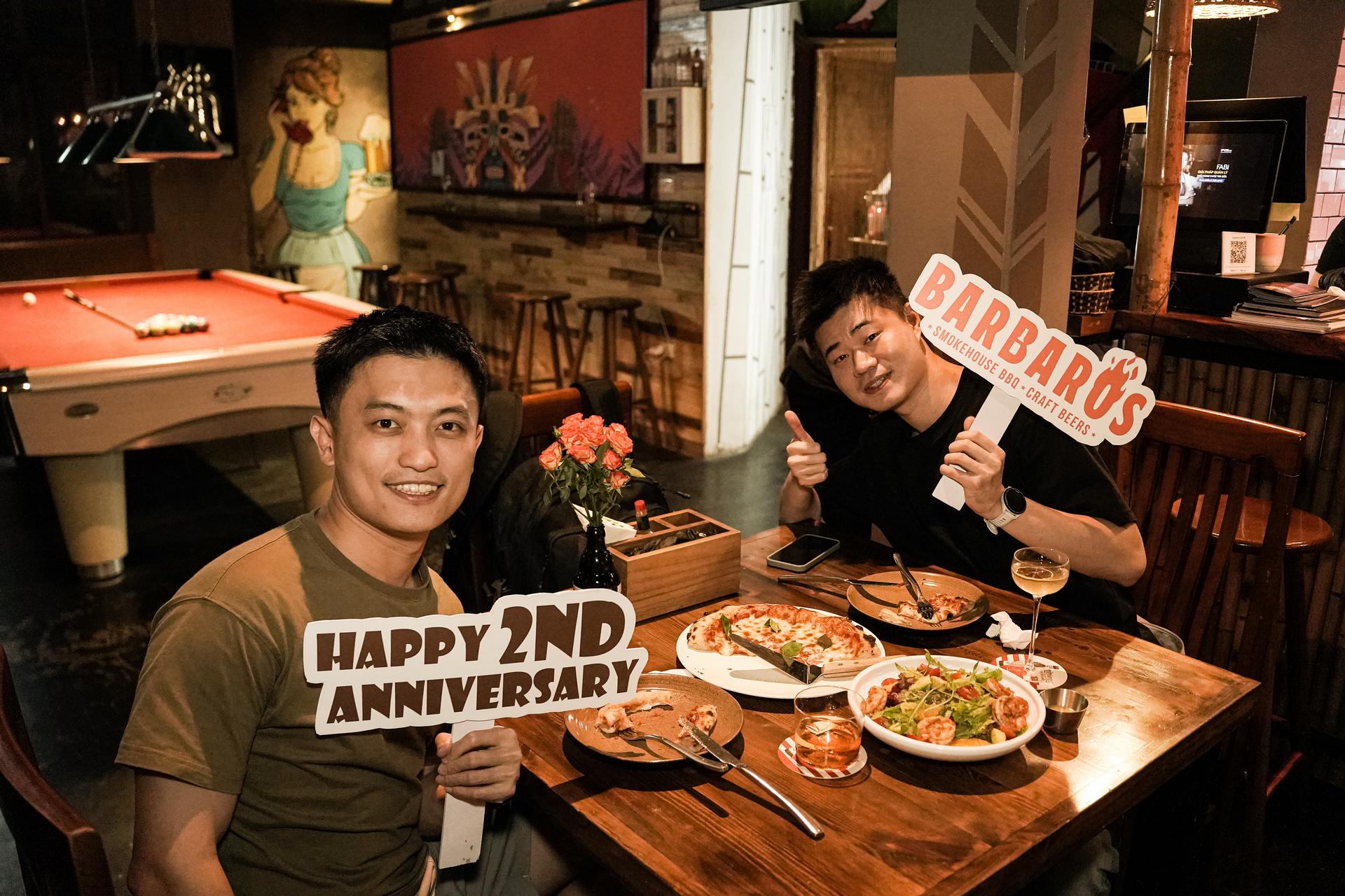 Barbaros Restaurant Second Anniversary Party in Tay Ho, Hanoi.