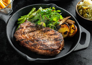 Angus Steak at Barbaros Restaurant in Tay Ho, Hanoi.