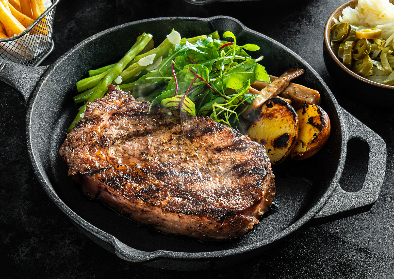 Angus Steak at Barbaros Restaurant in Tay Ho, Hanoi.