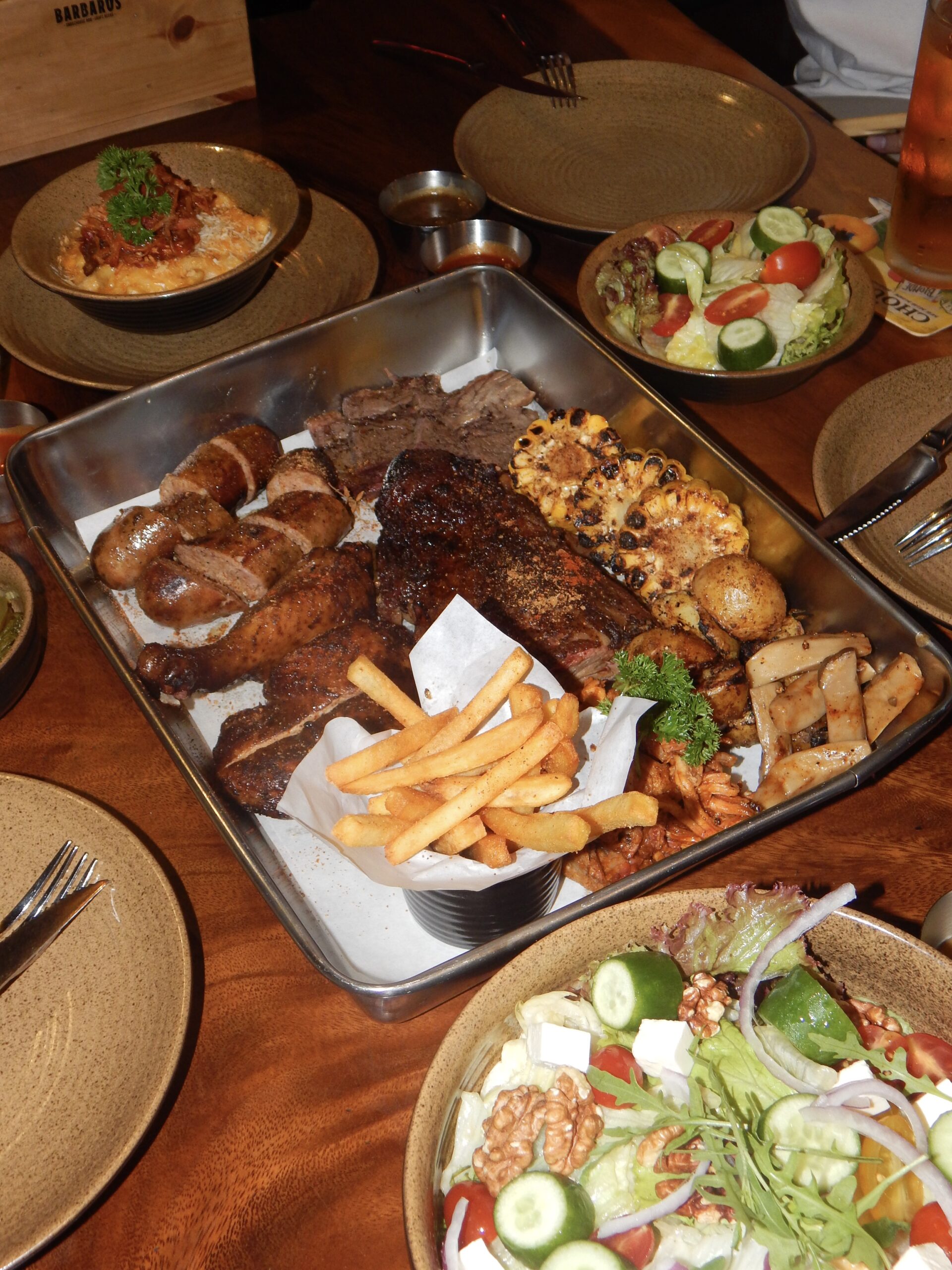 Barbaros Gold Platter