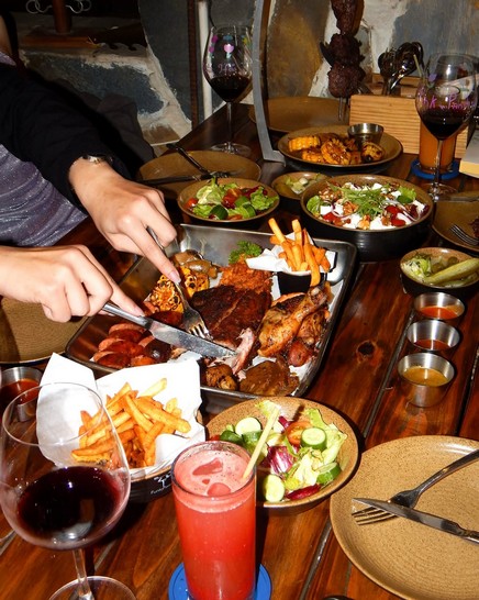 delicious food at Barbaros