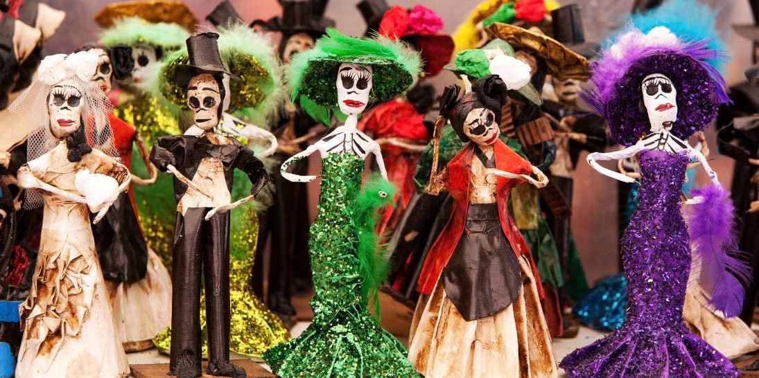 mexican party with catrina style