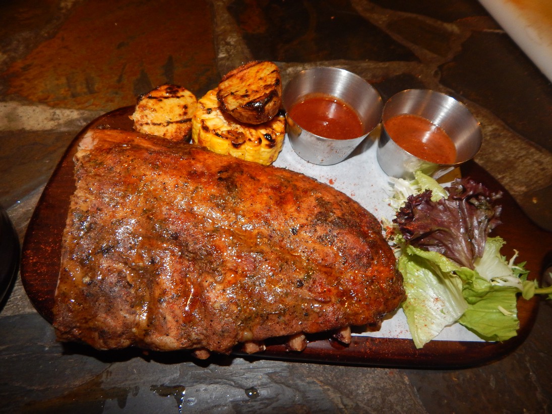 Barbaros ribs tender and flavorful