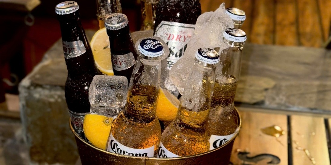 Blonde beera at Barbaros