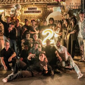 Barbaros Restaurant Second Anniversary Party in Tay Ho, Hanoi.